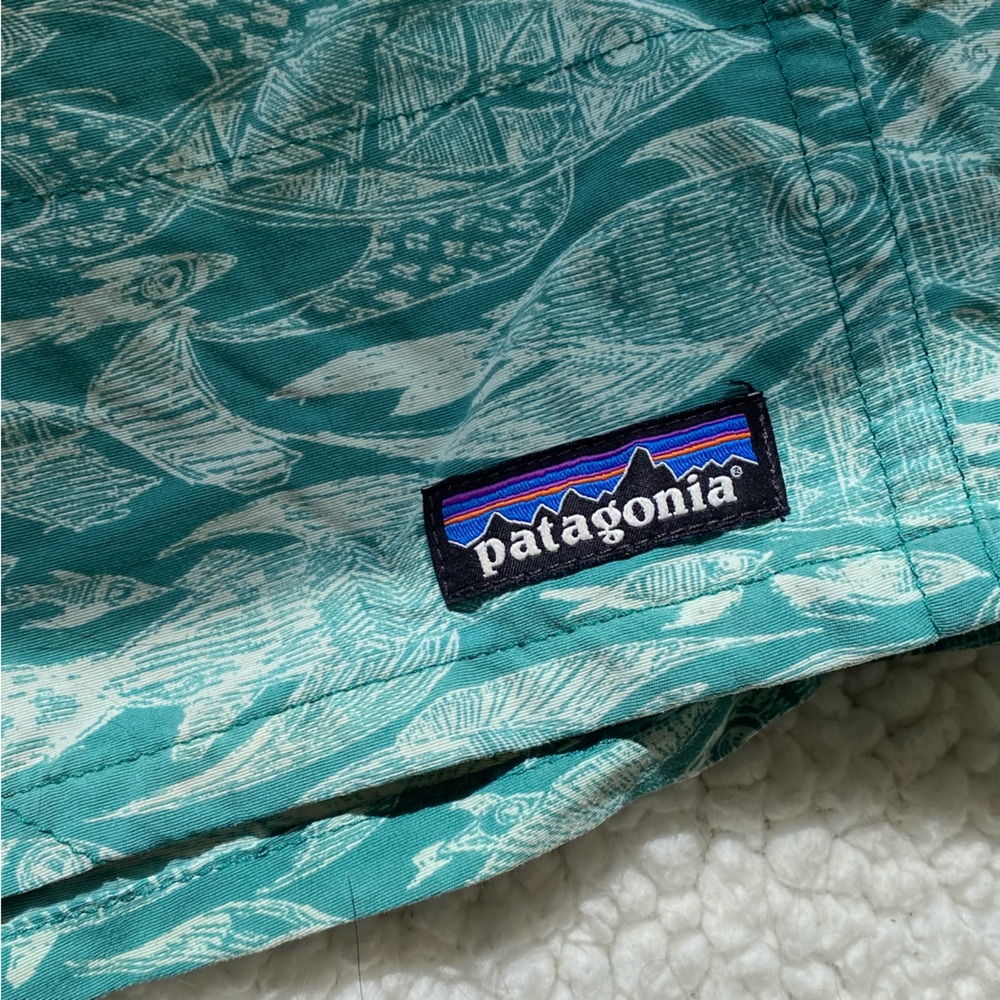 Patagonia blue shorts